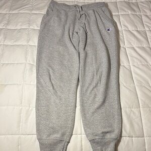 Champion Light Gray Drawstring Joggers Unisex